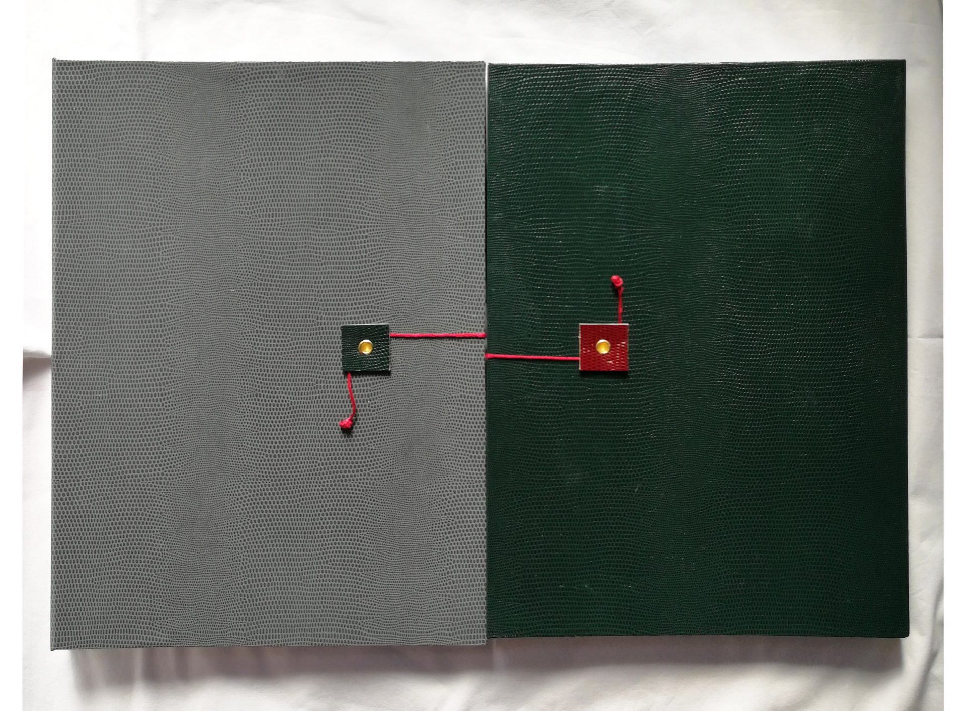 Quaderni 4a. A4 grigio e verde